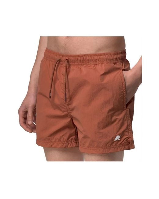 K-Way Red Beachwear for men