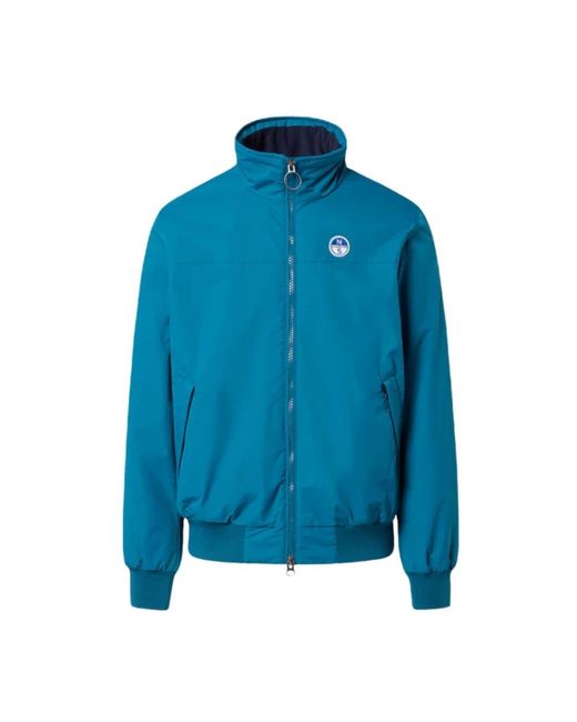 North Sails Blue Bomber Jackets for men