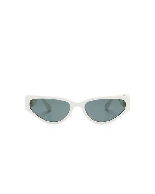 Linda Farrow Blue Sunglasses