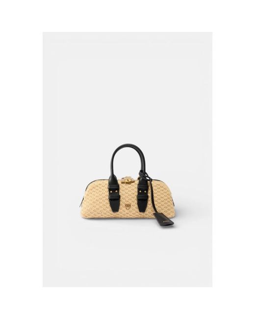 Pinko Metallic Handbags