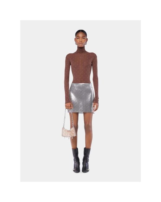 Turtlenecks Rabanne de color Brown