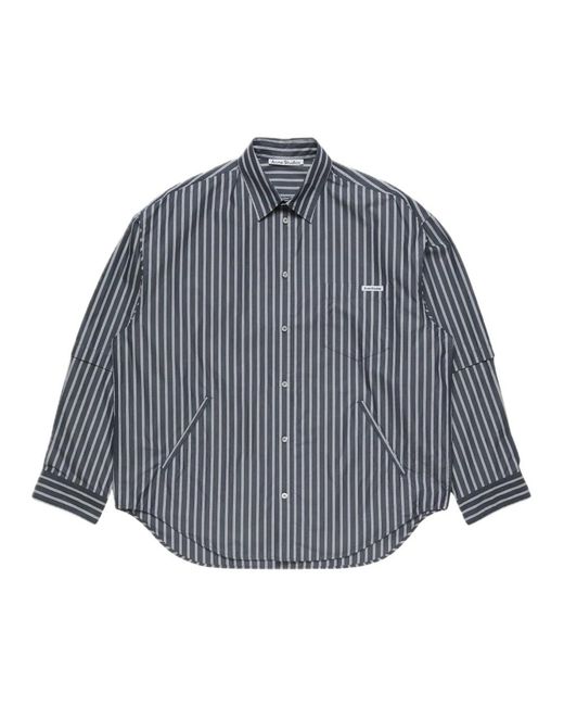 Acne Gray Casual Shirts for men