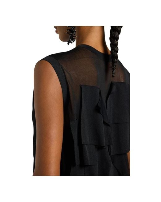 Liviana Conti Black Blouses