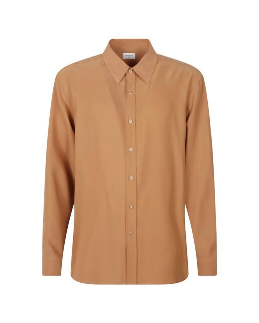 Saint Laurent Brown Casual Shirts for men
