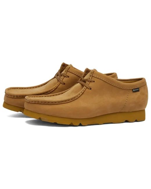 Clarks Brown Laced Shoes for men