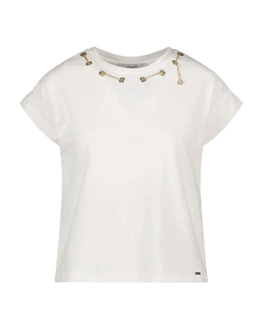 Tops > t-shirts GAUDI en coloris White