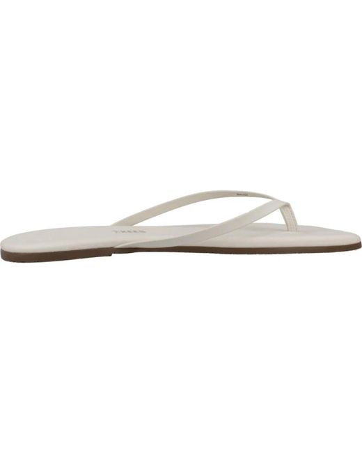 TKEES Schoenen ,Wit ,Leer Tkesquare Toe L in het White
