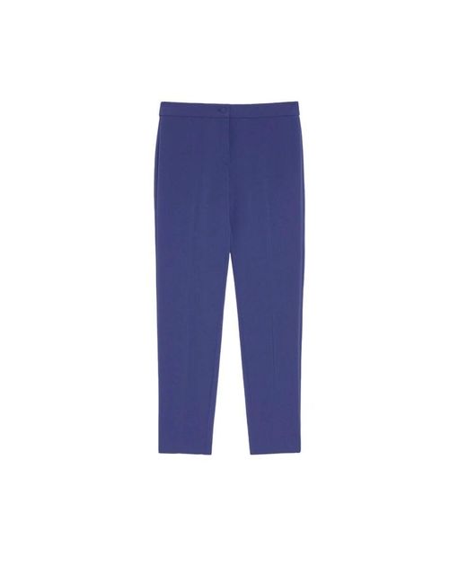 Pennyblack Blue Polyester zigarettenhose