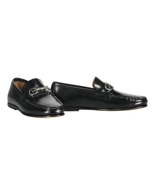 Loafers di Ferragamo in Black da Uomo
