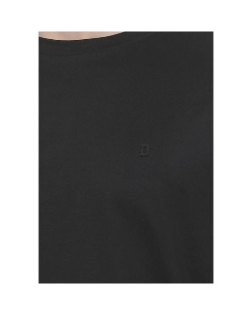 Dondup Black T-Shirts for men