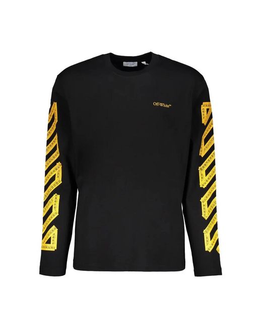 Off-White c/o Virgil Abloh Black Long Sleeve Tops for men