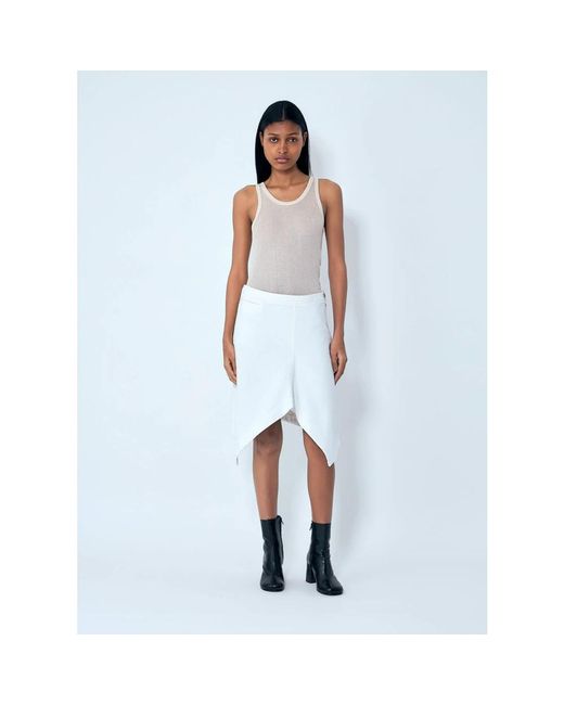 Lemaire Blue Midi Skirts