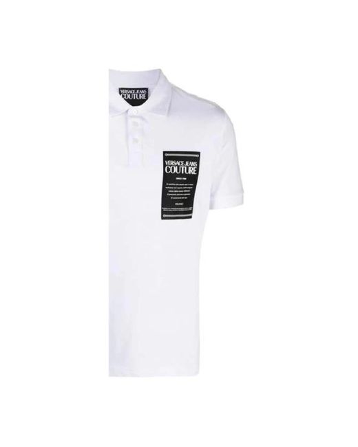 Versace White Polo Shirts for men