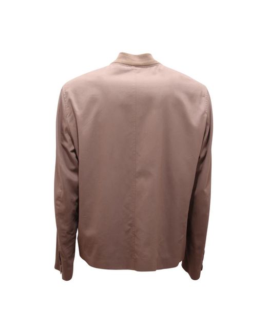 Light Jackets Paolo Pecora de hombre de color Brown