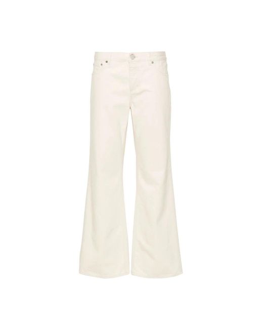 Closed White Wide Jeans