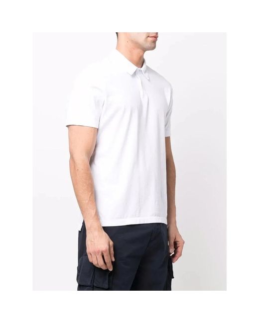 James Perse Tops ,Wit ,Katoen Klassieke Polo Shirt in het White voor heren