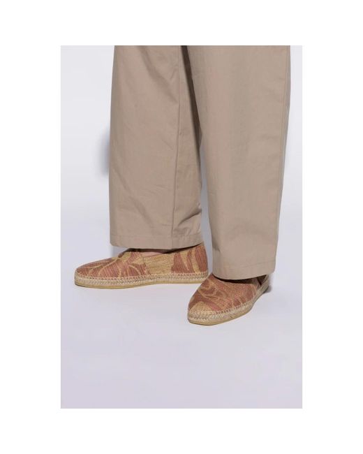 Etro Espadrilles Mit Logo in Brown für Herren