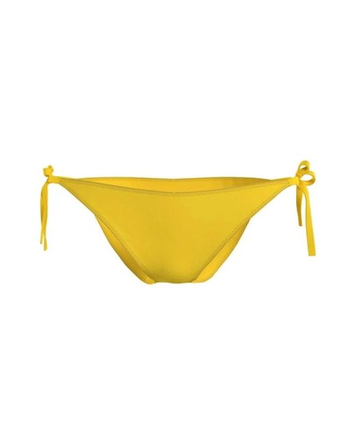Calvin Klein Yellow Hoch geschnittener brasilianischer bikini-slip