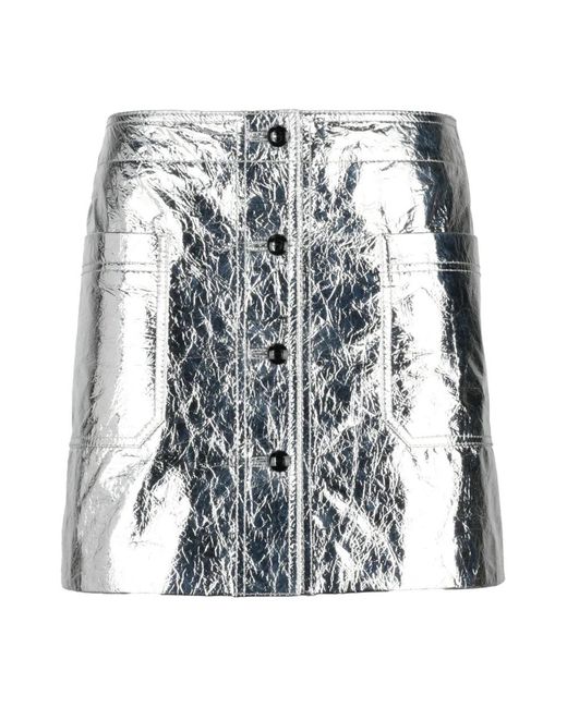 Dior Gray Short Skirts