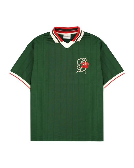 Drole de Monsieur Green Polo Shirts for men