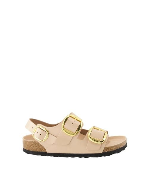 Birkenstock Natural Sliders