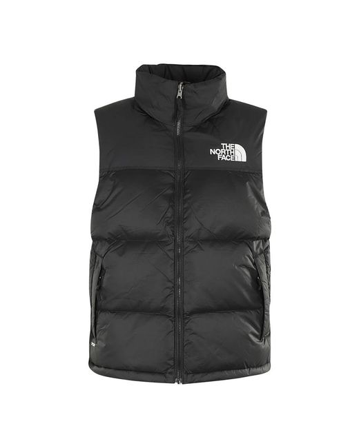 The North Face Retro nuptse weste in Black für Herren