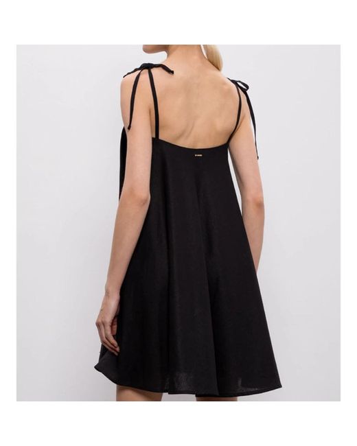 Twinset Black Short Dresses