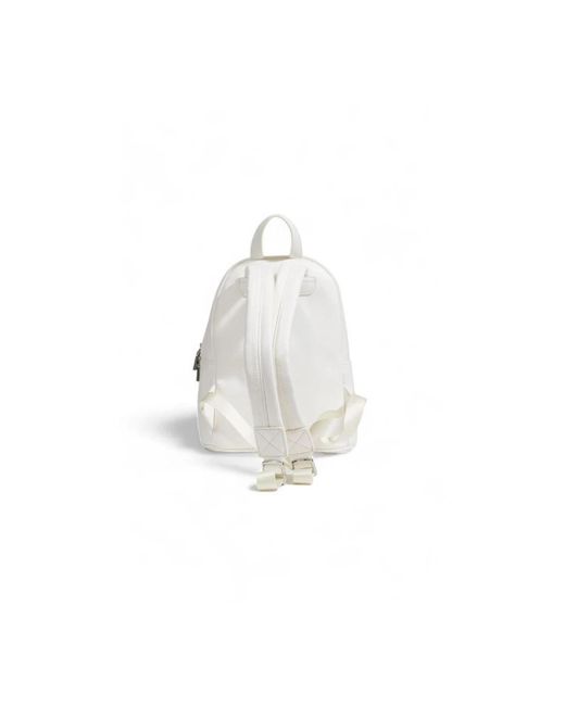 Replay Tassen ,Wit ,Polyester Polyethyleen Rugzak Met Polyester Voering in het White