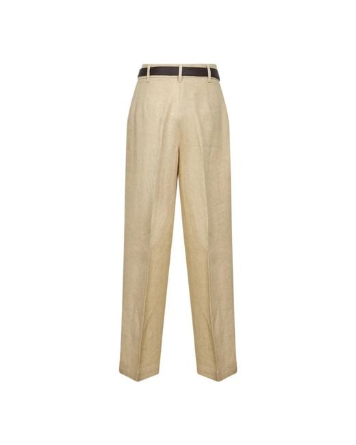 Max Mara Natural Wide Trousers