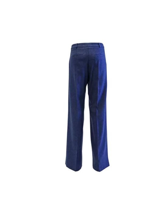 SKILLS & GENES Blue Wide Trousers