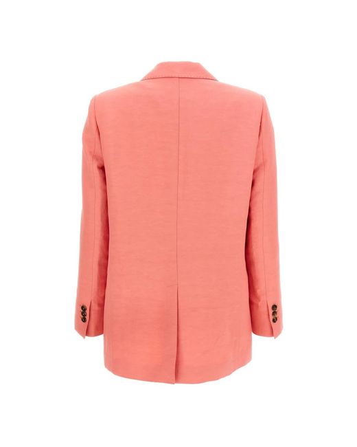 Alberto Biani America Blazer in het Pink