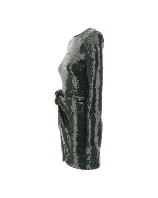 ROTATE BIRGER CHRISTENSEN Gray Party Dresses