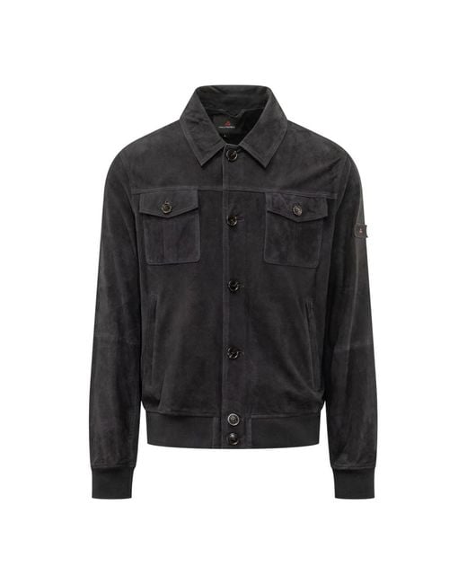 Peuterey Black Light Jackets for men