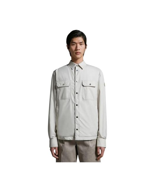 Moncler Gray Light Jackets for men