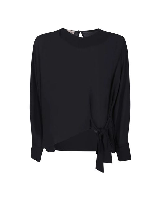Blanca Vita Black Blouses