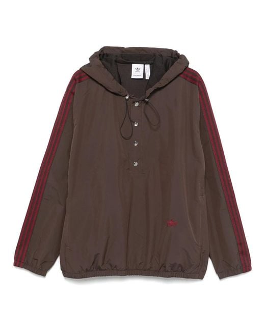 Adidas Brown Light Jackets for men