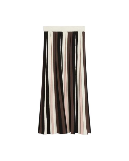 Weekend by Maxmara Midi Skirts in het Black