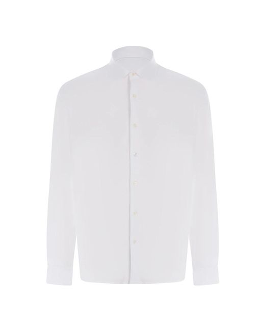 Shirts > casual shirts FILIPPO DE LAURENTIIS pour homme en coloris White