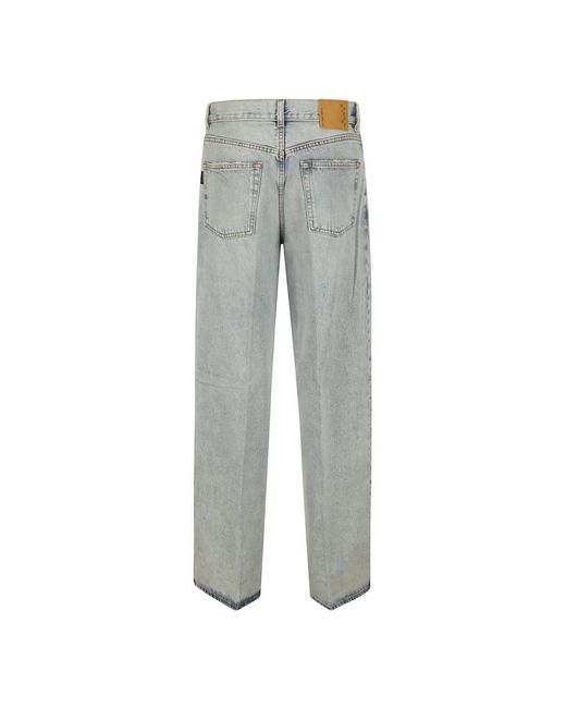 Haikure Gray Straight Jeans for men
