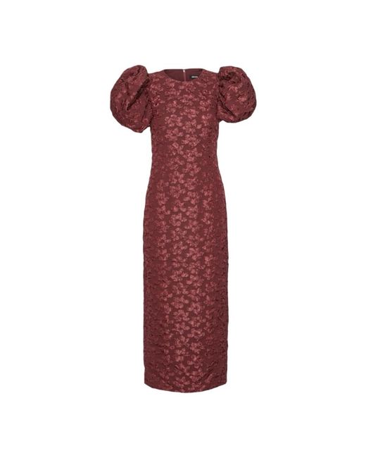 ROTATE BIRGER CHRISTENSEN Red Maxi Dresses