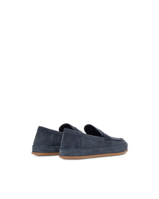 Hogan Blue Loafers for men