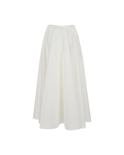 Midi Skirts Givenchy de color White