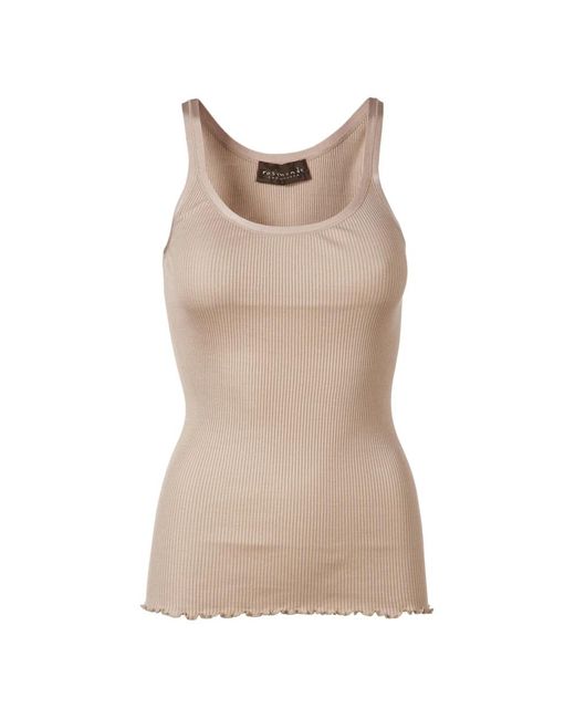 Sleeveless Tops Rosemunde en coloris Brown
