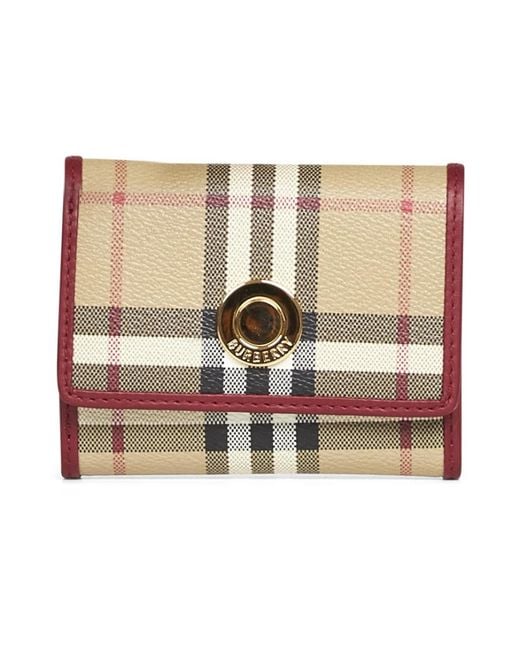 Burberry Natural Wallets & Cardholders