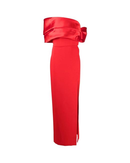 Solace London Red Maxi Dresses