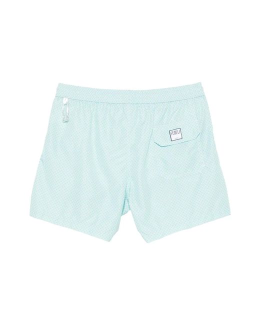 Beachwear Fedeli de hombre de color Blue