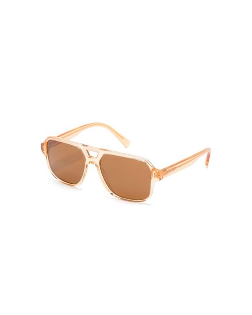 Dolce & Gabbana Orange Sunglasses