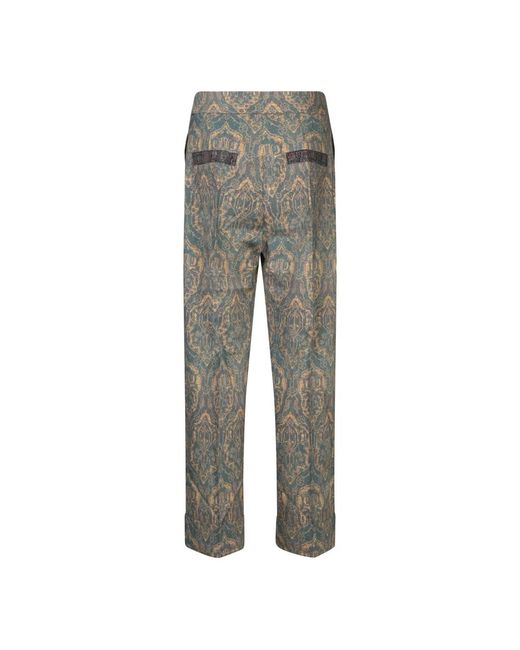 Pierre Louis Mascia Gray Straight Trousers