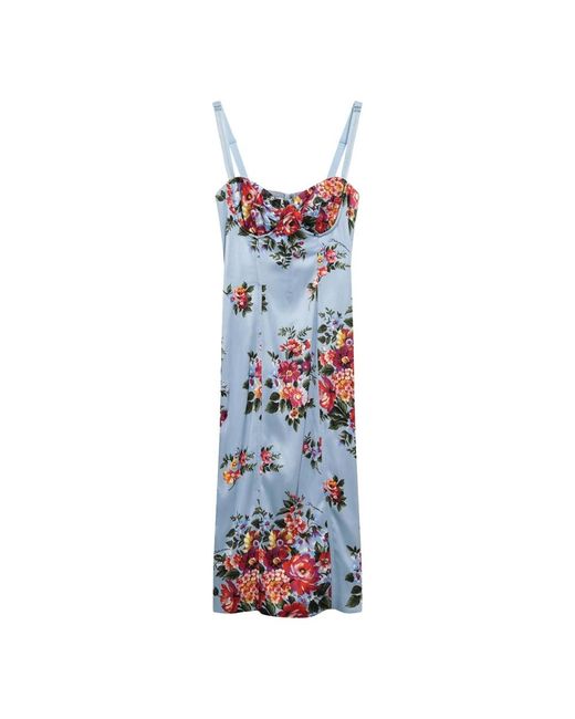 Dolce & Gabbana Blue Midi Dresses