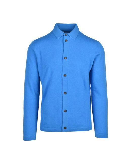 Cardigans Kangra pour homme en coloris Blue